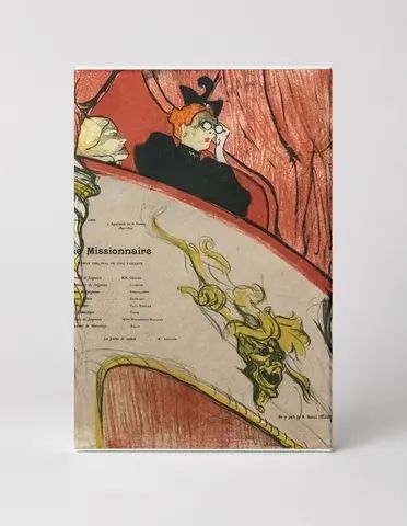 Le Missionnaire 1890s - Belle Époque French Theatre Vintage Poster Wall Art
