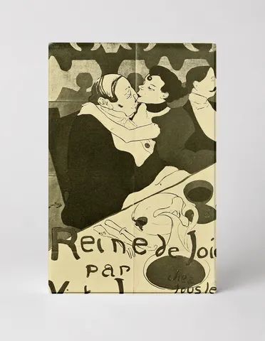 Reine de Joie 1892 - Belle Époque Vintage French Poster Wall Art