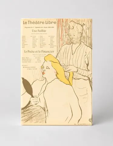 Le Théâtre Libre 1893 – Belle Époque French Theatre Vintage Poster Wall Art