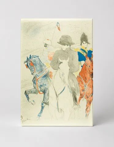 Napoléon 1895 - Belle Époque Equestrian Vintage Poster Canvas Wall Art