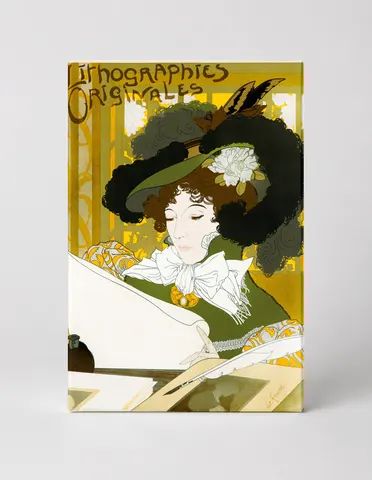 Lithographies Originales 1900 - Art Nouveau Vintage Poster Wall Art