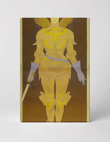 Jeanne Darc 1900s - Art Nouveau Vintage Poster Canvas Wall Art