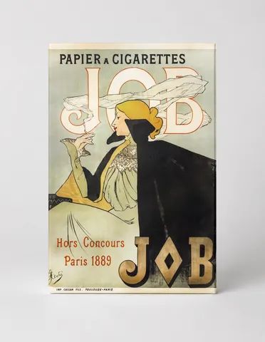Job Cigarette Papers 1889 - Belle Époque Vintage Poster Wall Art