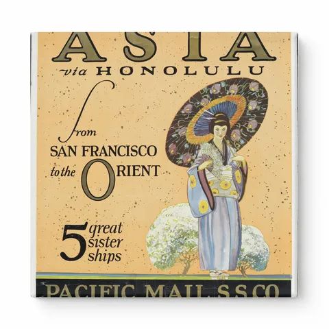 Asia via Honolulu from San Francisco to the Orient