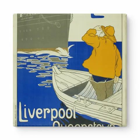 American Line — Liverpool, Queenstown, Philadelphia (c. 1899)