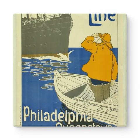 American Line: Philadelphia – Queenstown – Liverpool (c. 1898)
