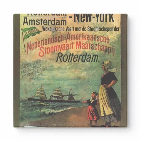 Nederlandsch-Amerikaansche Stoomvaart Maatschappij Advertisement (c. 1875)