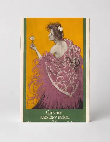 Sifilis 1900s Spanish Medical Sanatorium Vintage Poster Wall Art
