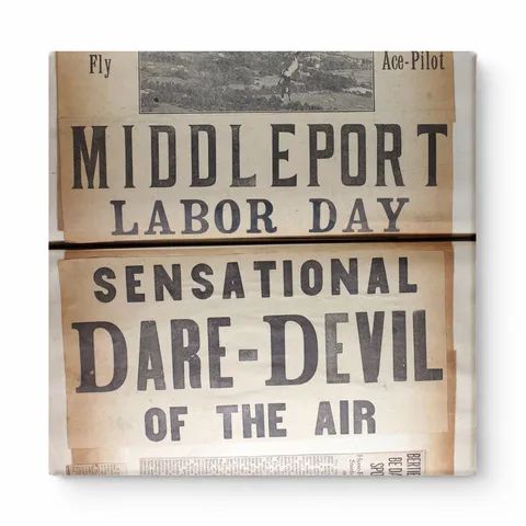 Middleport Labor Day Dare-Devil of the Air Poster