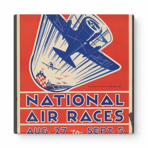 National Air Races Poster, Cleveland (1932)