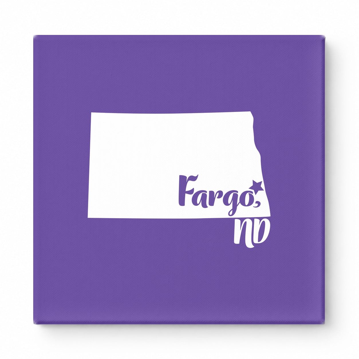 Home Sweet Fargo — North Dakota State Silhouette