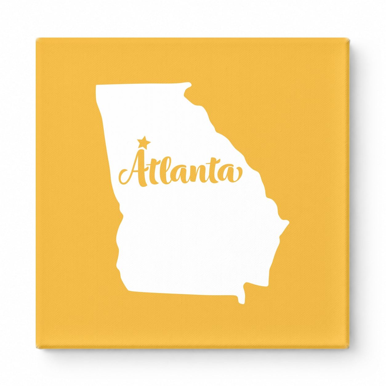 Home Sweet Atlanta — Georgia State Silhouette