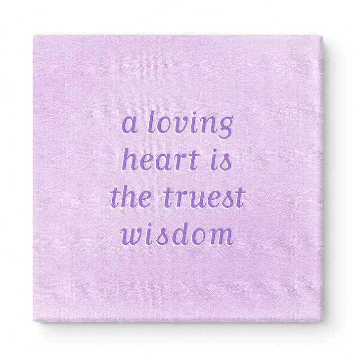 A Loving Heart Is the Truest Wisdom — Geometric Low-Poly