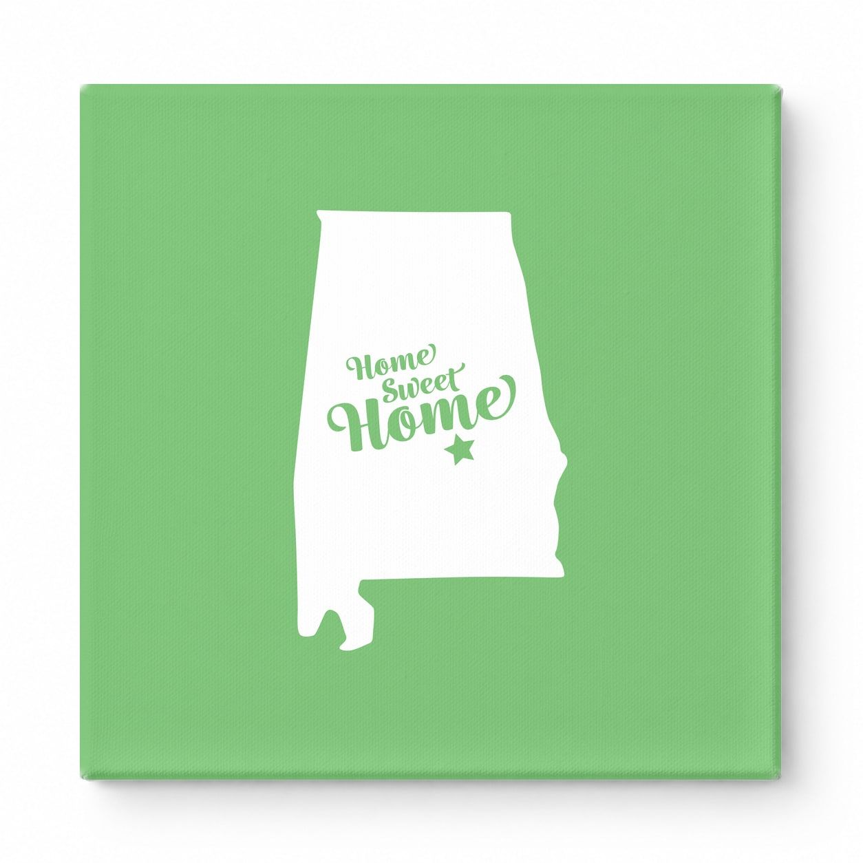 Home Sweet Montgomery — Alabama State Silhouette