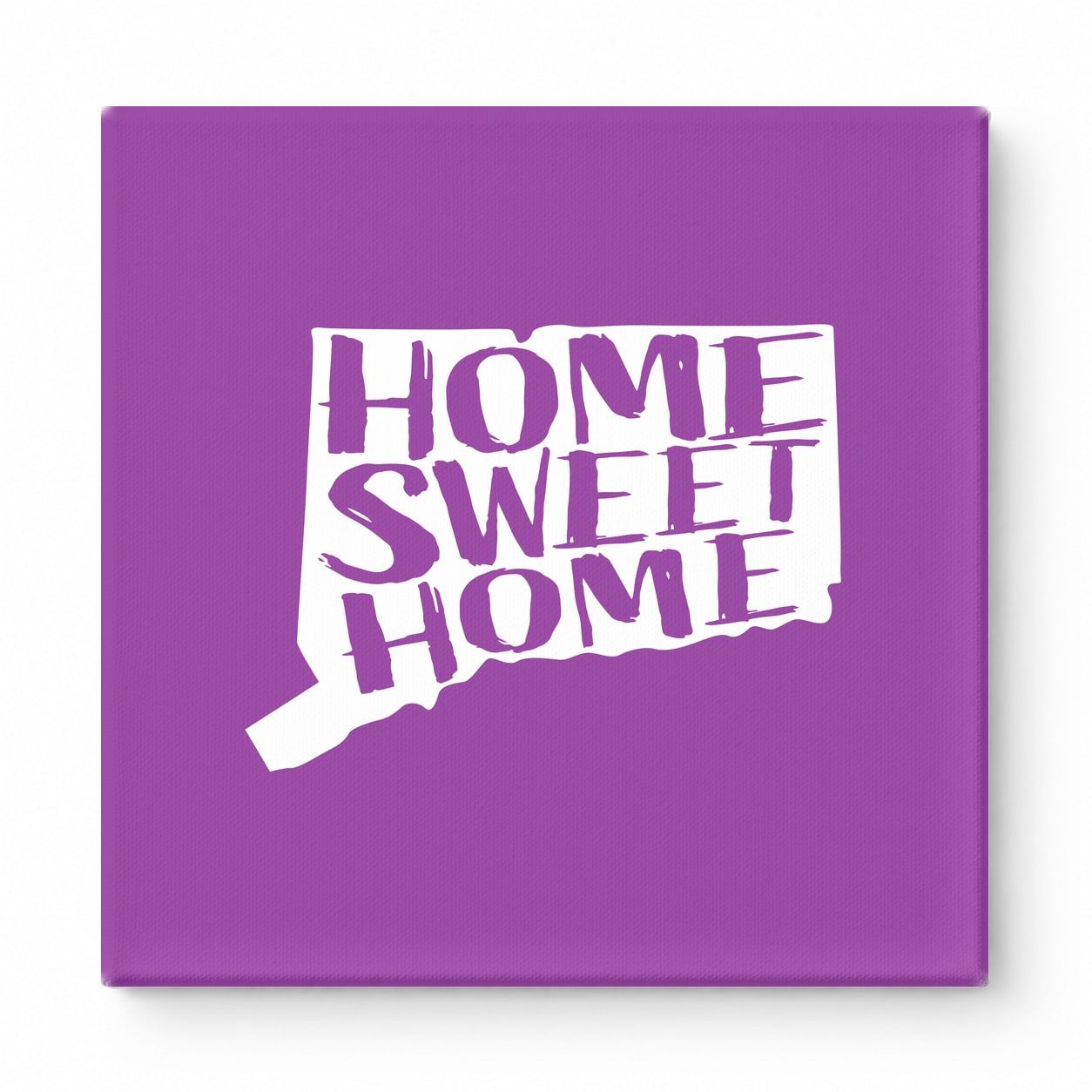 HOME SWEET HOME — Connecticut State Silhouette