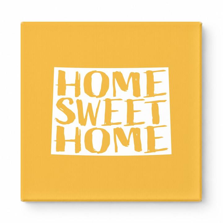 Home Sweet Home Wyoming — Wyoming State Silhouette