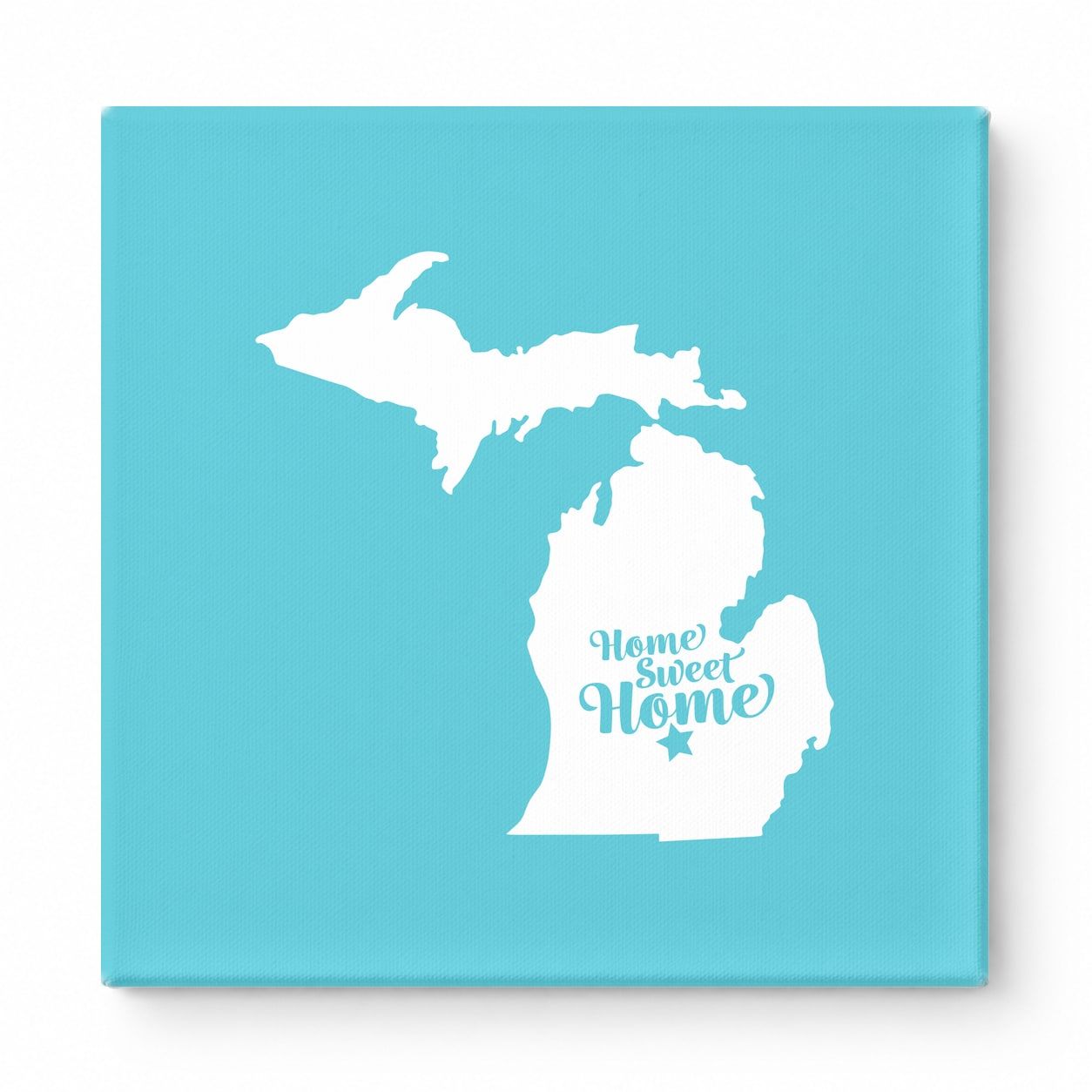 Home Sweet Home — Michigan State Silhouette