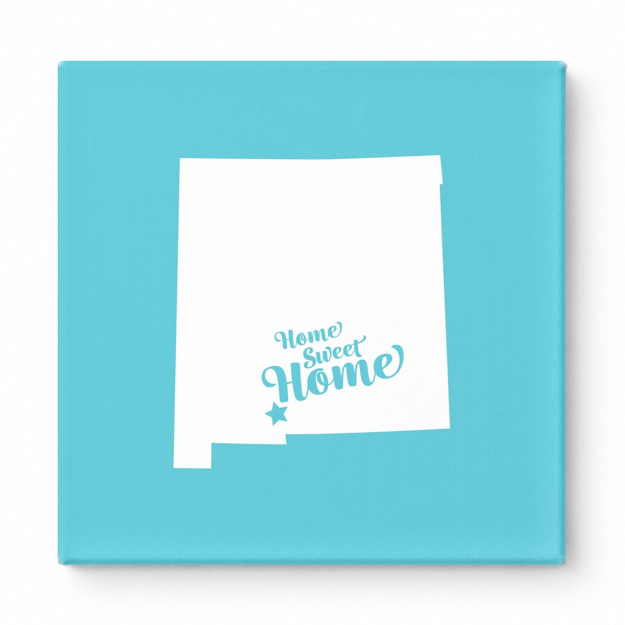 Home Sweet Roswell — New Mexico State Silhouette