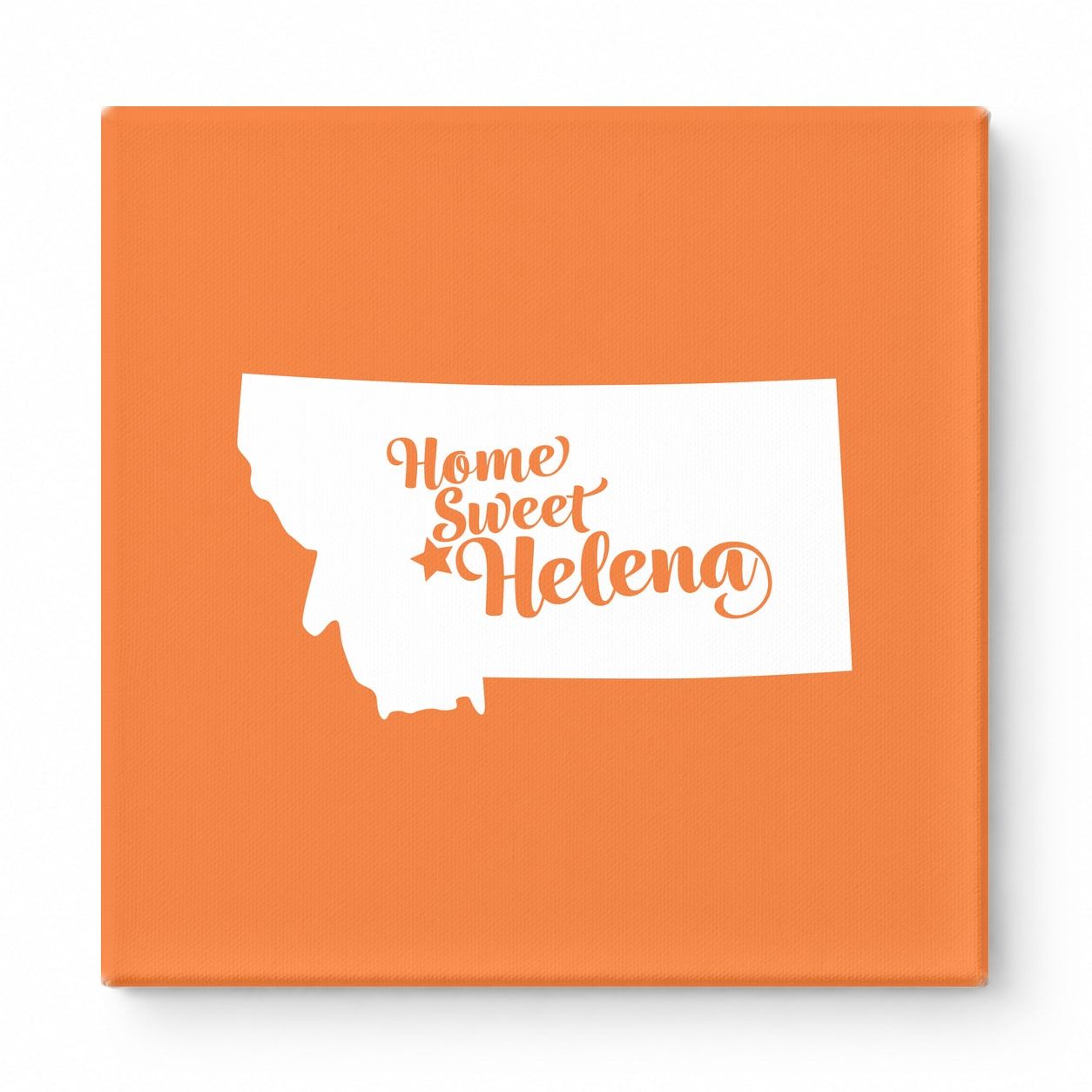 Home Sweet Helena — Montana State Silhouette