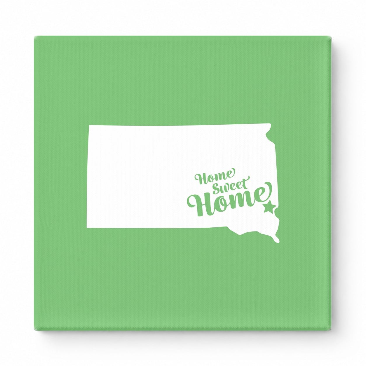 Home Sweet Sioux Falls — South Dakota State Silhouette