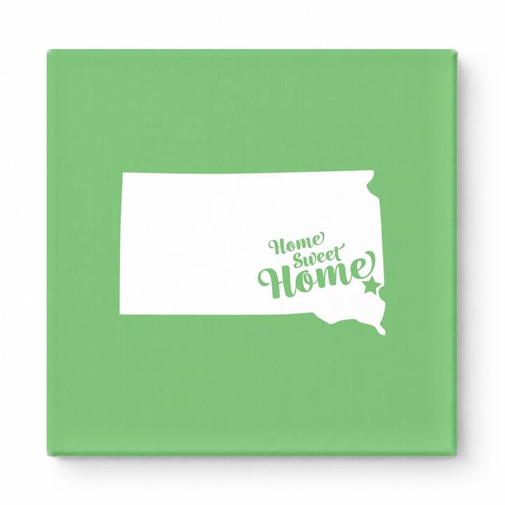 Home Sweet Sioux Falls — South Dakota State Silhouette