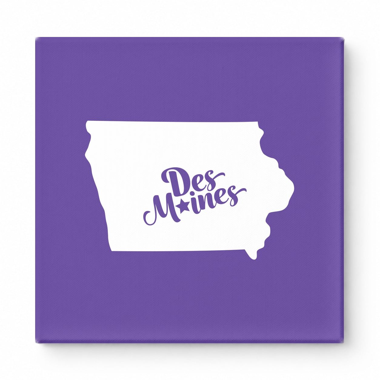 Home Sweet Des Moines — Iowa State Silhouette