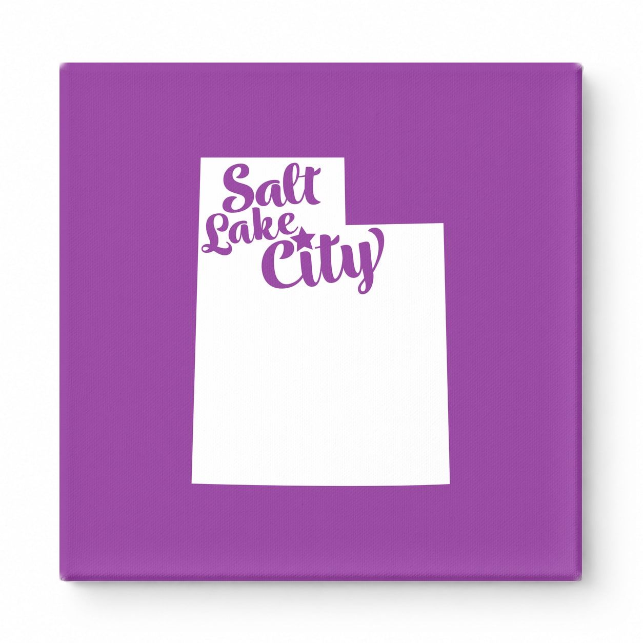 Home Sweet Salt Lake City — Utah State Silhouette
