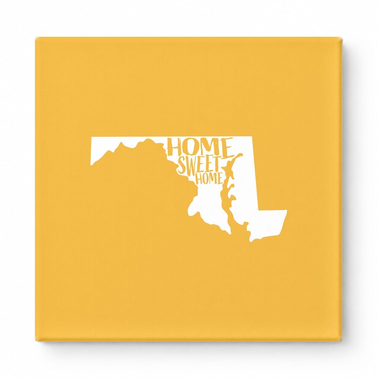 HOME SWEET HOME — Maryland State Silhouette