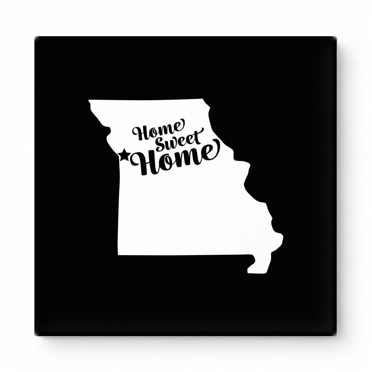 Home Sweet Kansas City — Missouri State Silhouette