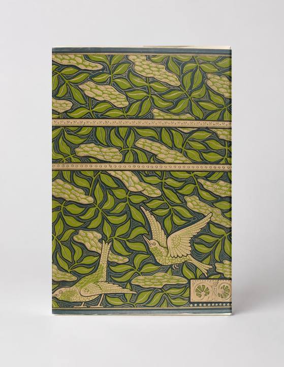Birds and Foliage Arts & Crafts Botanical - Vintage Lithograph Wall Art