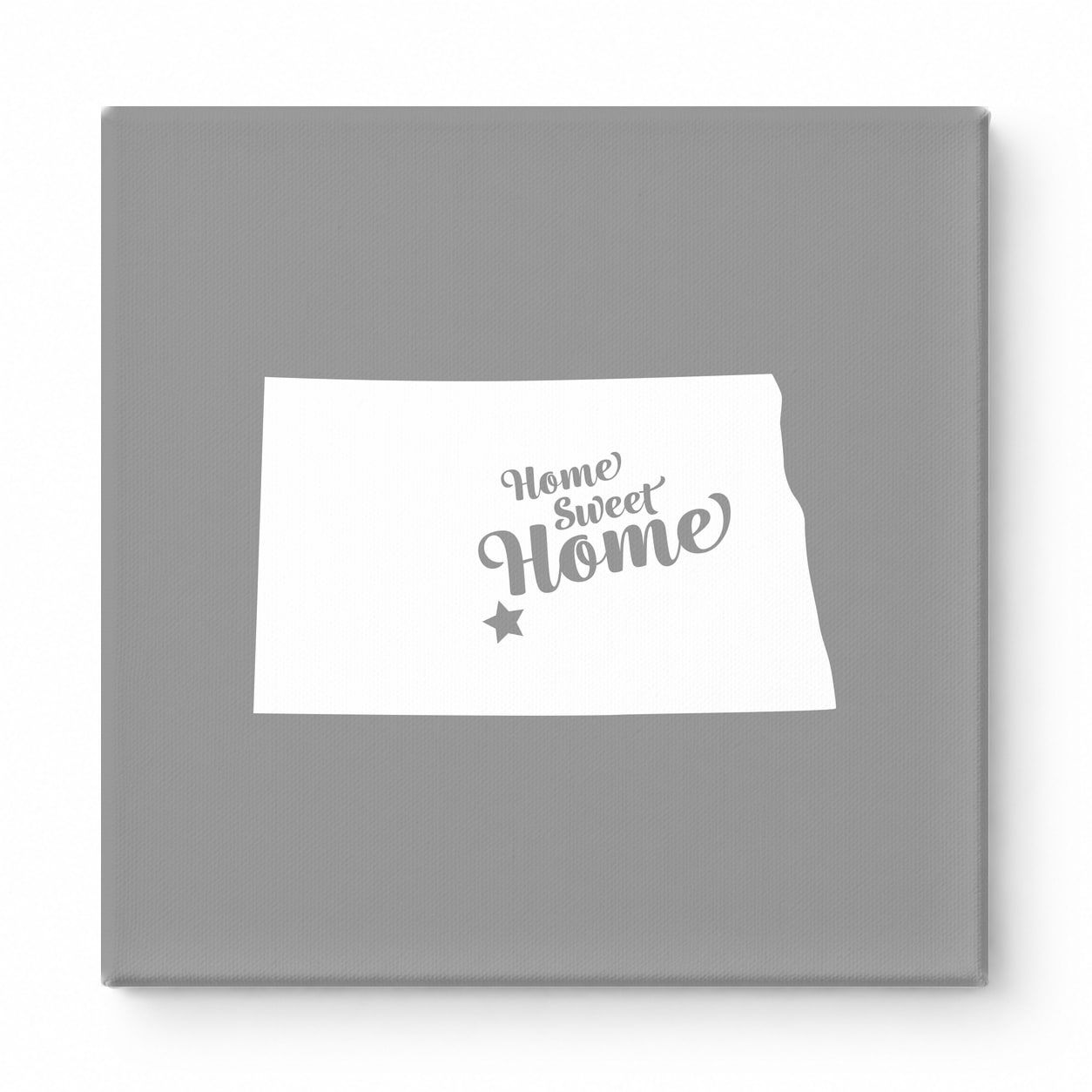 Home Sweet Bismarck — North Dakota State Silhouette