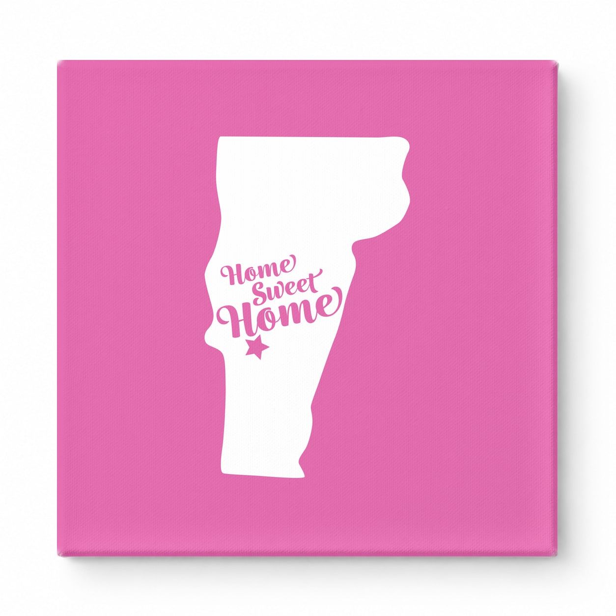 Home Sweet Rutland — Vermont State Silhouette