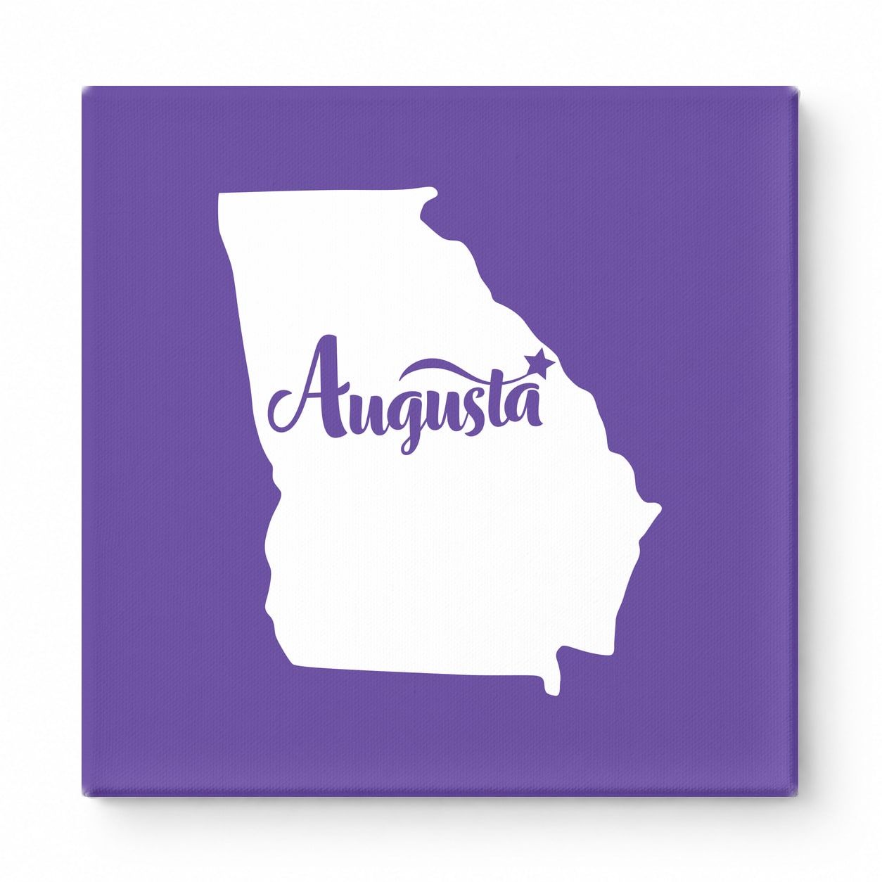 Home Sweet Augusta — Georgia State Silhouette