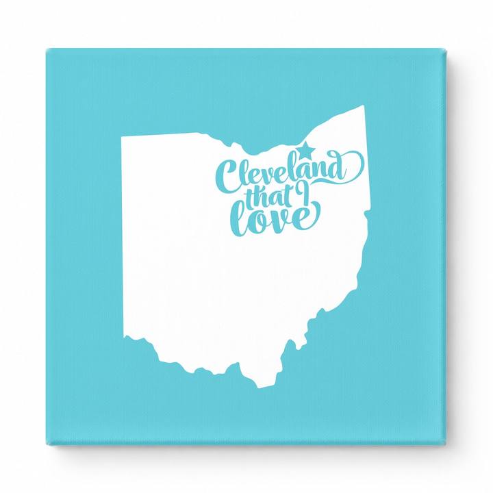 Home Sweet Cleveland — Ohio State Silhouette