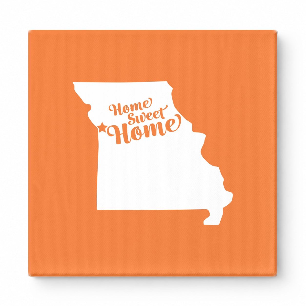 Home Sweet Kansas City — Missouri State Silhouette