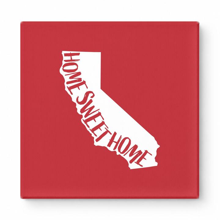 HOME SWEET HOME — California State Silhouette
