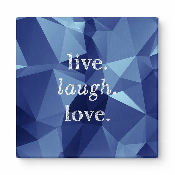 Live. Laugh. Love — Soft Watercolor Wash
