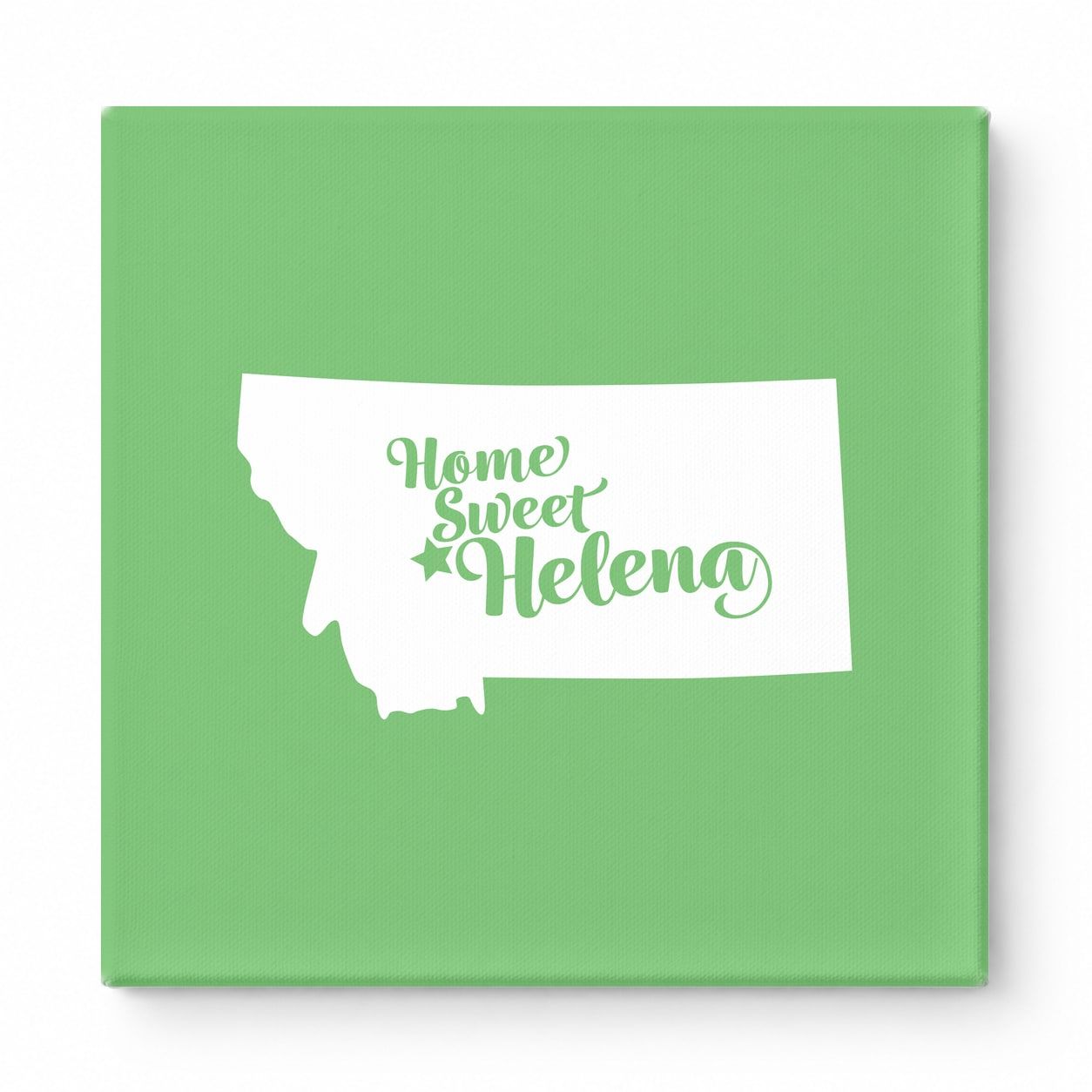 Home Sweet Helena — Montana State Silhouette