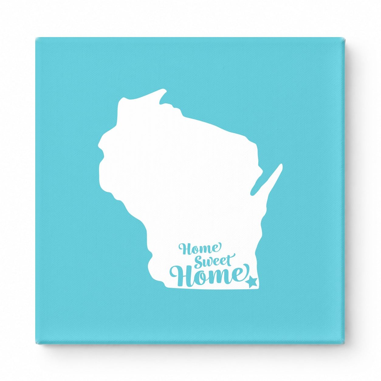 Home Sweet Milwaukee — Wisconsin State Silhouette