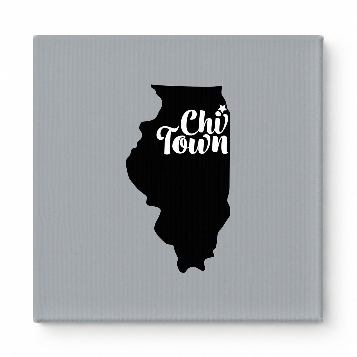 Home Sweet Chicago — Illinois State Silhouette