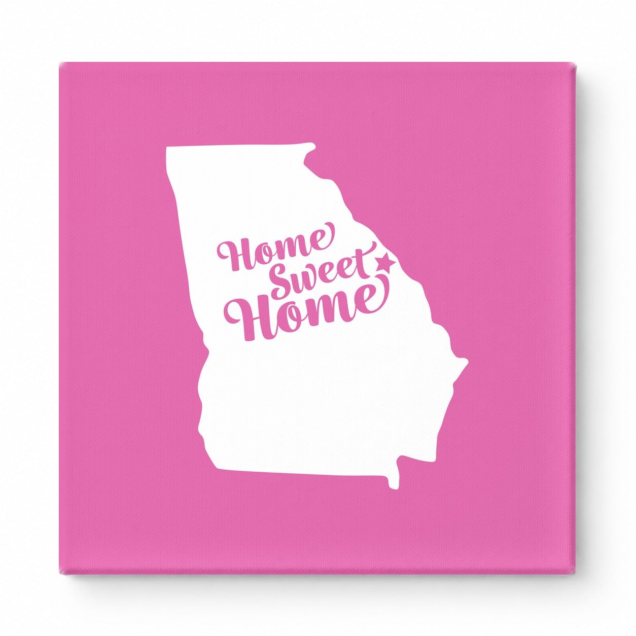 Home Sweet Augusta — Georgia State Silhouette