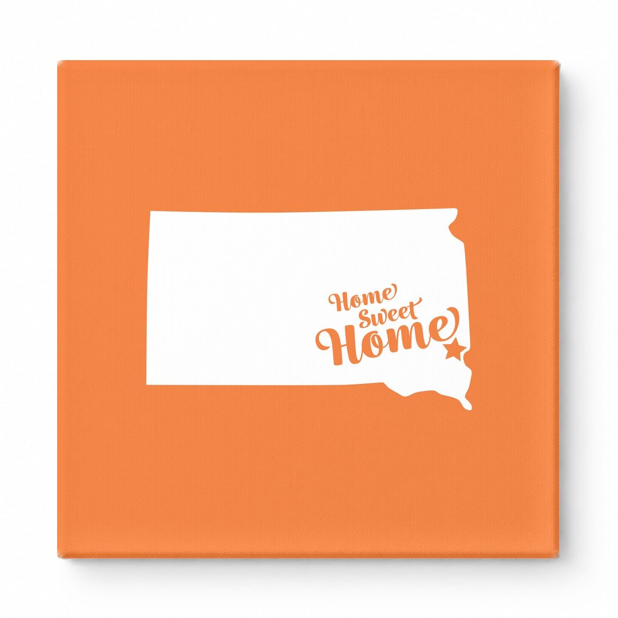 Home Sweet Sioux Falls — South Dakota State Silhouette