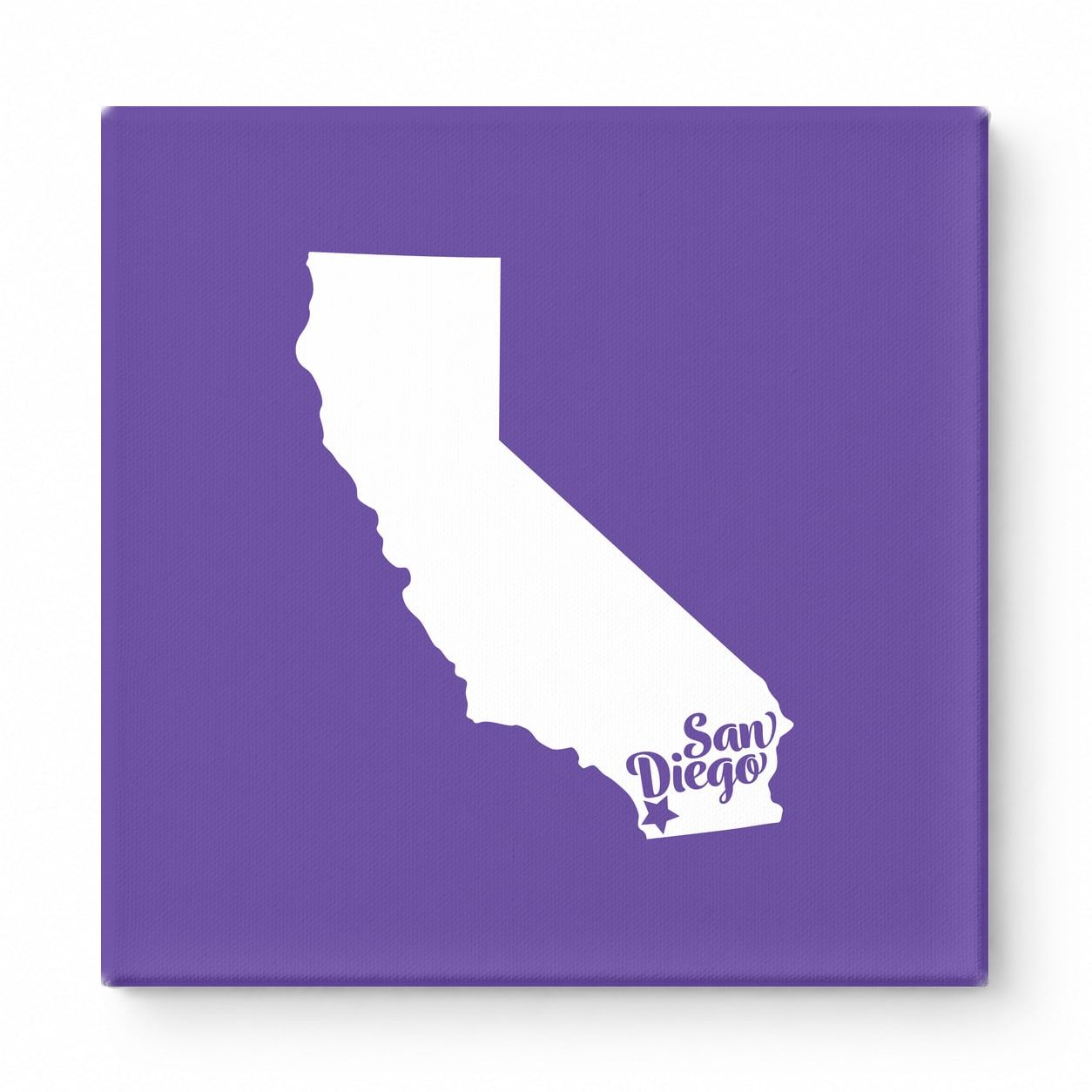Home Sweet San Diego — California State Silhouette