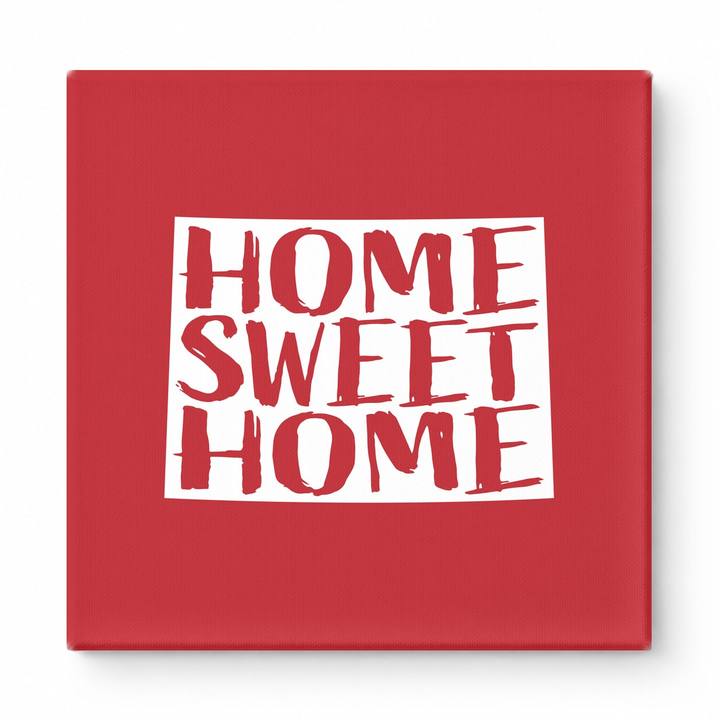 Home Sweet Home Wyoming — Wyoming State Silhouette