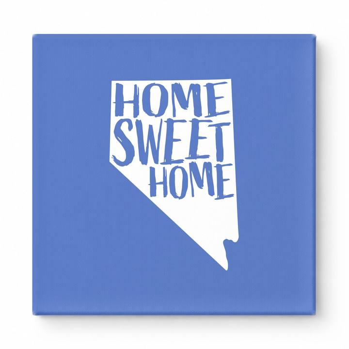 HOME SWEET HOME — Nevada State Silhouette