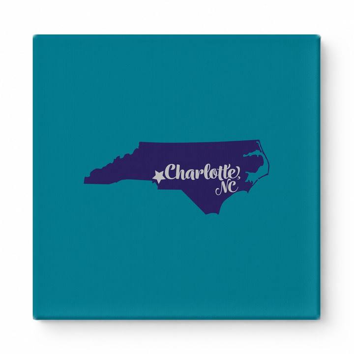 Home Sweet Charlotte — North Carolina State Silhouette