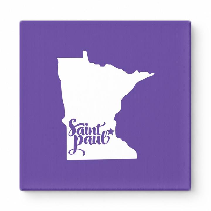 Home Sweet Saint Paul — Minnesota State Silhouette