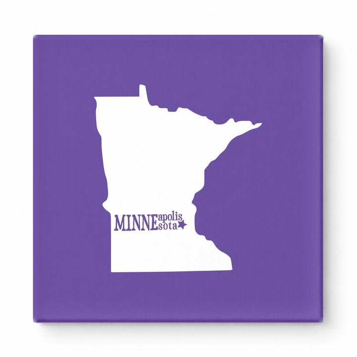 Home Sweet Minneapolis — Minnesota State Silhouette