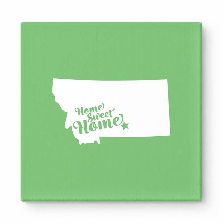 Home Sweet Billings — Montana State Silhouette