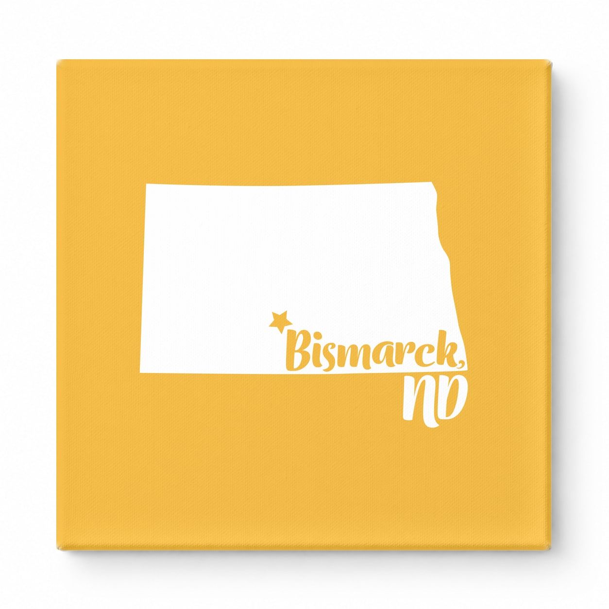Home Sweet Bismarck — North Dakota State Silhouette